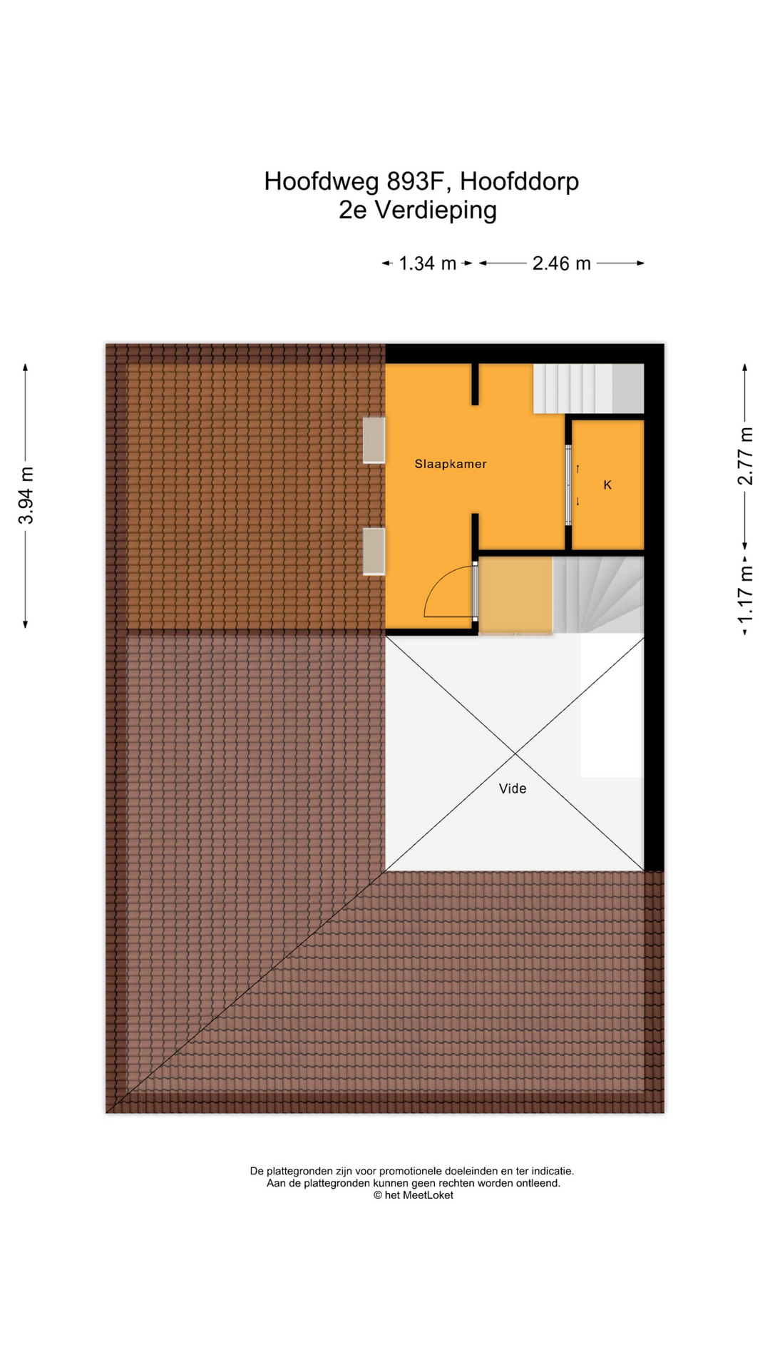 Hoofdweg 893 F, 2131 MB Hoofddorp map